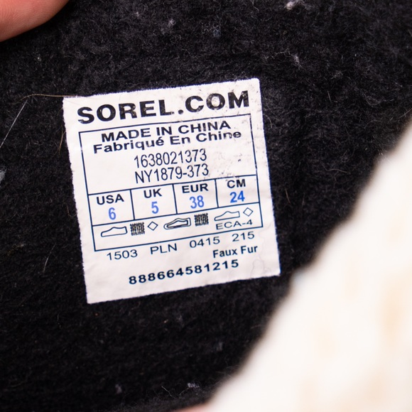 Sorel Yoot Pac Lined Waterproof Winter Snow Boots Light Brown Womens Size US 7 - Picture 6 of 11